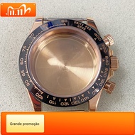 39MM Rose Gold Watch Case Watch Hands Stainless Steel Case Sapphire Glass Watch Accessories for VK63