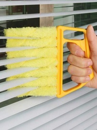 1入組塑料百葉窗清潔刷家用簡易除塵刷