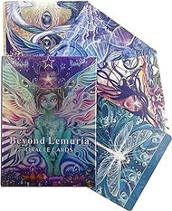 F.curella Tarot Cards for Beginners, 56 Tarot Deck and Oracle Deck, Beyond Lemuria Laser Packaging Tarot Cards with Meanings on Them and Angel Tarot Cards with e-Guide Book