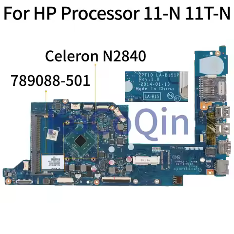 For HP Pavilion 11T-N X360 Laptop Motherboard LA-B151P SR1YJ N2840 793105-501 Notebook Mainboard Tes