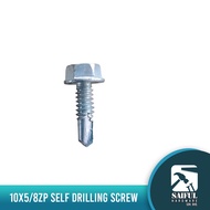 DSM-HO 516 #10X5/8(SILVER) ZP SELF DRILLING SCREW