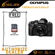 Olympus OM-D E-M10 Mark IV / EM10IV Mirrorless Camera with 14-42mm EZ Lens (Olympus Malaysia 1 Year 