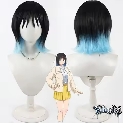 Yalandisi& Anime Don't Touch Me, Little Finger Kun Aoba Kitahara Cosplay Wig Halloween Carnival Part