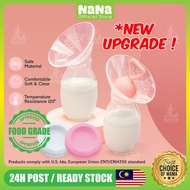 NANA Milk Collector Silicone Breast Pump Free Cap Manual Breastpump Breast Cup Box Packing Hakka Mal