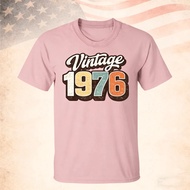 1976 Vintage T-Shirt For 50th Anniversary Birthday Unisex Retro Gift Idea 50th Special Gifts