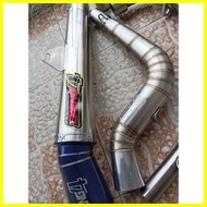 ⊕ ✁ ❤ DAENG PIPE SAI4 OPEN PIPE WITH SILENCER FOR TMX 125/155 PINOY 125/150 RUSI 125/150