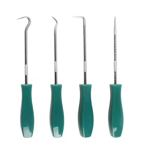 4Pcs Oil Seal Screwdrivers Set Car Auto Vehicle Pick Hooks For Garages General-Plumbers Mechanics Wo