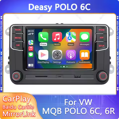 Desay MIB Carplay Car Radio Only For VW MQB POLO 6C 6R Car 6.5 inch Bluetooth Multimedia Player 17G0