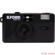 Ilford Sprite 35-II Reusable/Reloadable 35mm Analog Film Camera (Black)