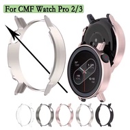 PC Case for CMF Watch 3 Pro / Pro 2 Matte Cover Protective Hollow Bumper Shell for Cmf Watch3 Pro Sm