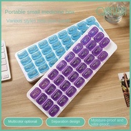Small Medicine Box 30 Days Portable Sorting Portable Small Mini One Month Large Capacity Daily Tablet 31 Pill Box