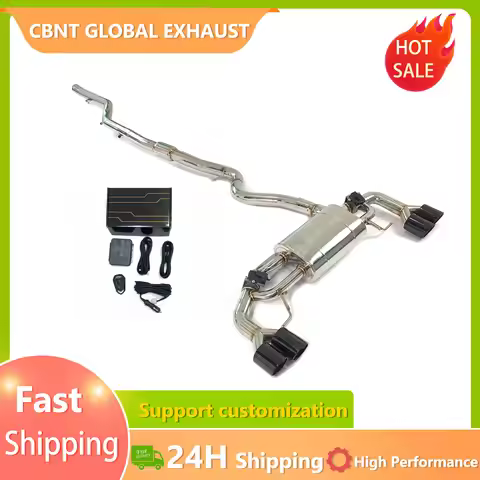 CBNT Valvetronic Exhaust Systems for BMW G20 320i 325i 330i B48 2.0T Catback with Valve Muffler SS30