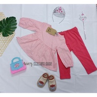 CUDDLES baby girl blouse with pants