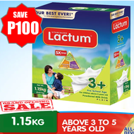 Lactum 3+ Plain 1.15kg Powdered Milk Drink for Children 3+ Years Old [SAVE P100]