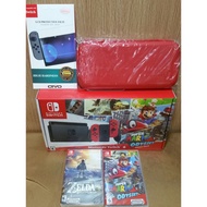 Nintendo Switch Mario Odyssey X Zelda Breath of the wild Bundle