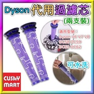 優柔百貨 - "2支裝" 代用 Dyson V6 V7 V8型號 前置過濾器