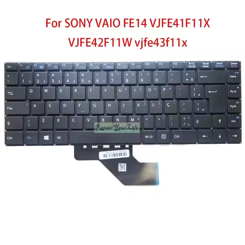 PT/BR Brazil Keyboard for Sony Vaio FE14 VJFE41F11X VJFE42F11W Vjfe43f11x Brazilian Keyboard Noteboo
