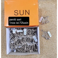 Sun safety pin|Jumbo Safety Pin|Silver safety pin|Sun Series Pins|Pin Safety Pin