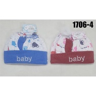 Catell love topi+sarung tangan bayi