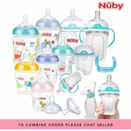 FEEDING BOTTLE NUBY NATURAL TOUCH INFANT BOTTLE 6oz/9oz BABY KIDS MILK BOTTLE