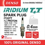 Denso IT20TT Iridium TT Spark Plug for Proton Saga BLM / Saga FLX (Original Japan)