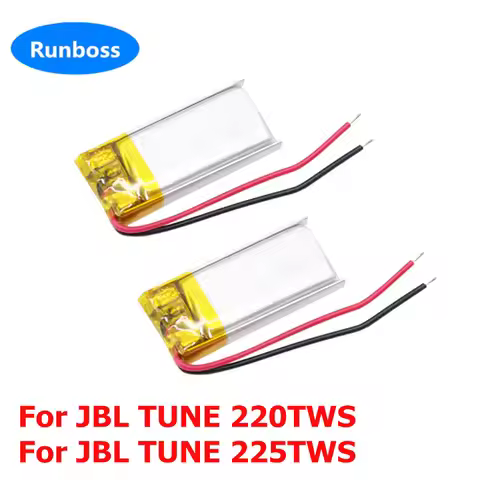 2PCS/Lot Original Replaces 3.8V 22mAh Battery For JBL TUNE 220 225 TWS 220TWS 225TWS Bluetooth Headp