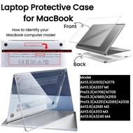 Laptop Protective Case for MacBook Air13.3 A1932/A2179/A2337/A1369/A1466/Air13.6 A2681 Hard Shell