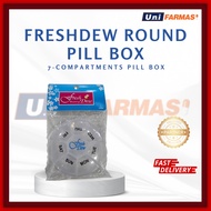 FRESH DEW 7-COMPARTMENTS PILL BOX