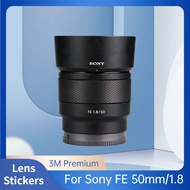 SEL50F18F Camera Lens Sticker Coat Wrap Protective Film Body Decal For Sony FE 50 F1.8 50mm 1.8 FE50