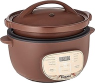 Toyomi Micro-Com Slow Cooker, Purple, 3.0L, SC 3036