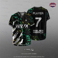 retro collar NFL football jersey baju lelaki Thailand custom name