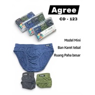 3.6,12 PCS CD MEN'S UNDERWEAR AGREE AG123 M-XXL