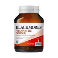 Blackmores Vitamin D3 1000IU 200 Capsules