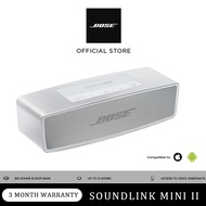 【3 Month Warranty】Bose Soundlink Mini2 (Mini II) Special Edition Portable Waterproof Wireless Bluetooth Speaker with Microphone Handsfree Call Speaker  Original Bose Bluetooth Speaker 12 Hours Battery Life