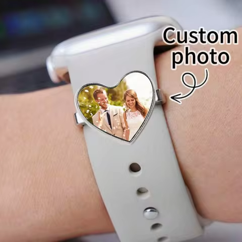 Customized Watch Band Charm, Personalized Smart Watch Pendant Accessory, Watch Band Charm Decoration
