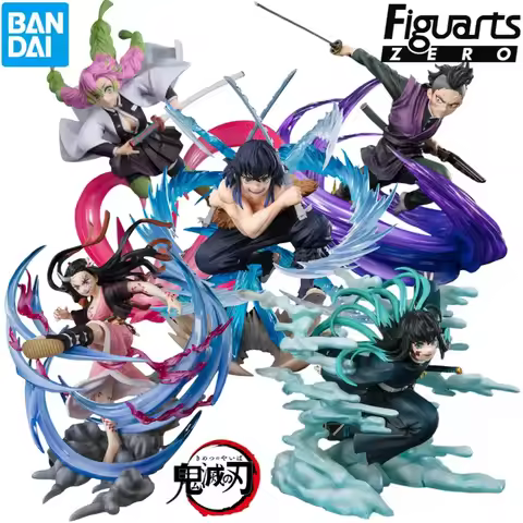 In Stock BANDAI Original Figuarts ZERO Demon Slayer Kamado Nezuko Tokitou Muichirou Shinazugawa Geny