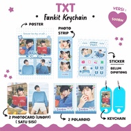 DECO FANKIT KEYCHAIN TXT II HAMPERS KPOP TXT