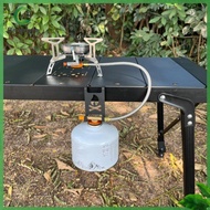 Bv✿  Flat Burner Extension Holder Stainless Steel Butane Gas Tank Hanger Clip Lightweight Gas Tank H