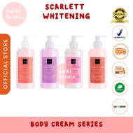SCARLETT Whitening Body Cream Series - Happy | Jolly Jolly Jolly | Charming Charming | Loving BPOM 1
