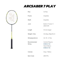 YONEX NANOFLARE 1000play /ARCSABER 7&11PLAY /ASTROX 77&99 PLAY /ASTROX 88D&88S PLAY BADMINTON RACKET