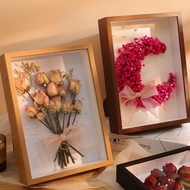 Dried Flower Photo Frame diy Frame Swing Table Picture Frame Simple Hollow Three-Dimensional Picture