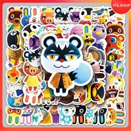50 Types Of Stickers Choco Egg Animal Crossing FURUTA Game Sticker