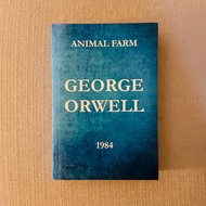George Orwell’s Animal Farm + 1984 Secondhand book / Preloved book
