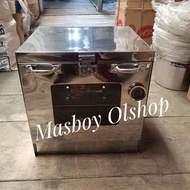 Oven Tangkring Thermo / Oven Stainless / Oven Kompor / Free Loyang