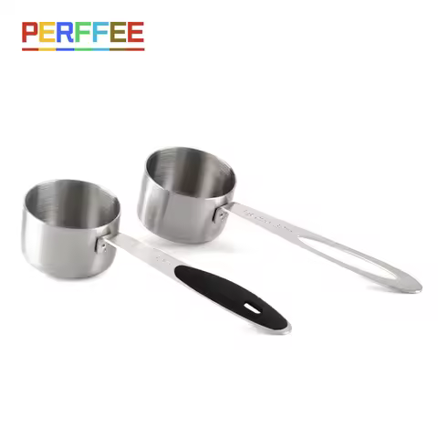 30ml/10g Coffee Bean Spoon Stainless Steel Teaspoons Measure Spoon Coffee Scoop Milk Powder Spoon Ho