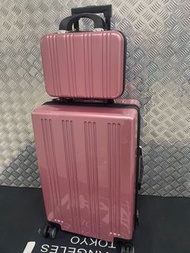 出口款Boyi 鏡面25 吋 行李箱 送包包 Boyi 25 inch luggage + handbag 65 x 42 x 24cm