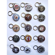 Button Badge Keychain Vintage Style(44mm) Design 7