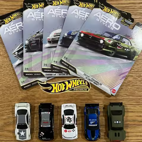 NEW Hot Wheels Car Culture FPY86 Aero Styles Premium Diecast Cars Set Audi A4 DTM Lexus RCF GT3 Chev
