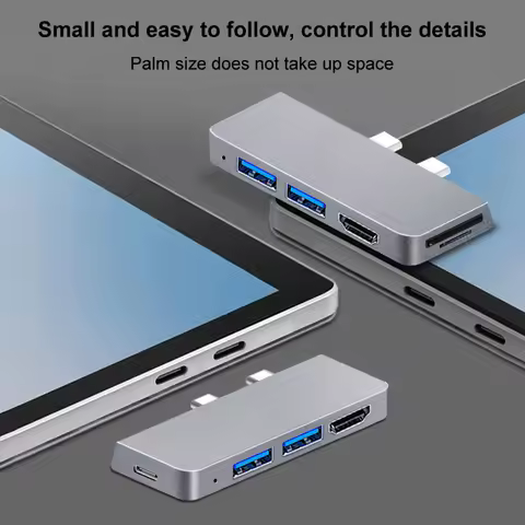 Dock Station Laptop PD Charger Type-C Type C Multi HUB 4K HDMI-compatible USB Hub Adapter High Speed