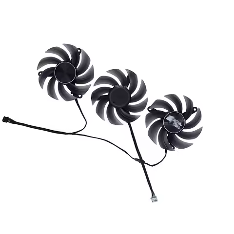 Video VGA Cooler,Graphics Card Fan,FD8015U12D,For Emtek RTX 3070Ti Black Edition D6X,For Leadtek Win